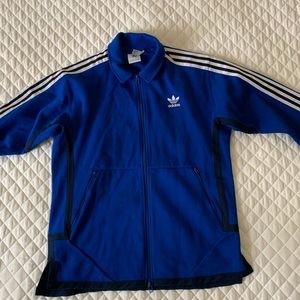 Adidas zip up Polo